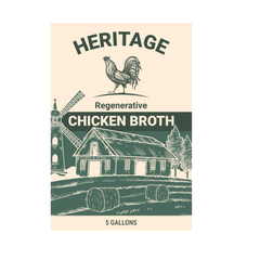 5 Gallon Chicken Bone Broth