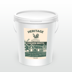 5 Gallon Chicken Bone Broth